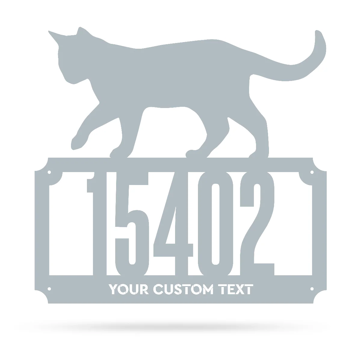 2 Line Cat Address Monogram - Image 7