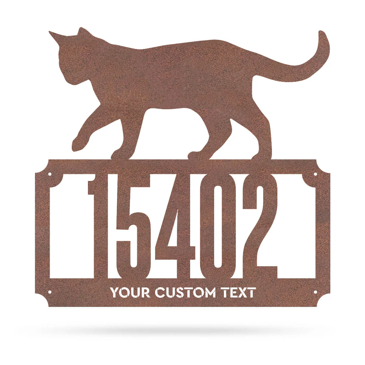 2 Line Cat Address Monogram - Image 9