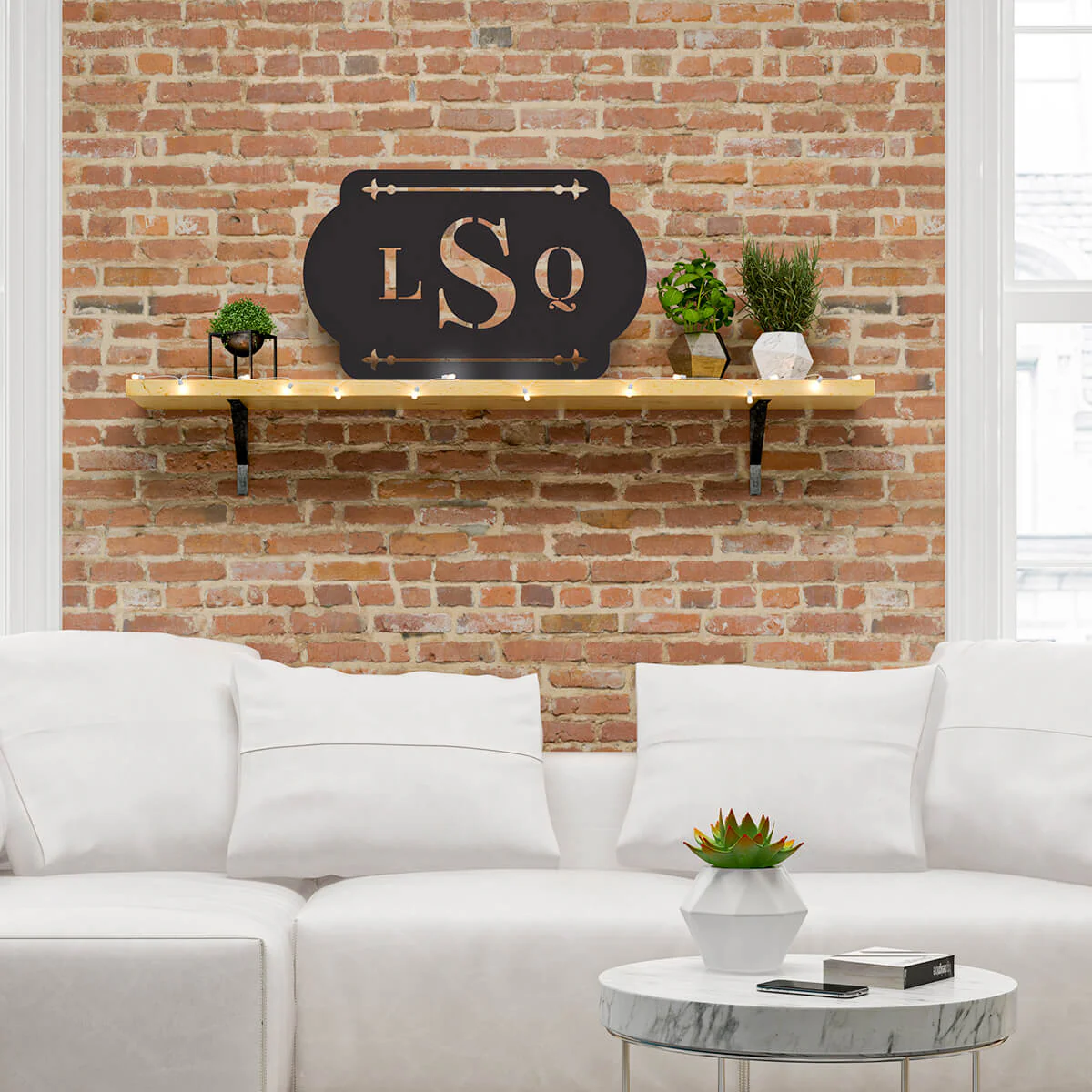 Personalized 3 Letter Monogram