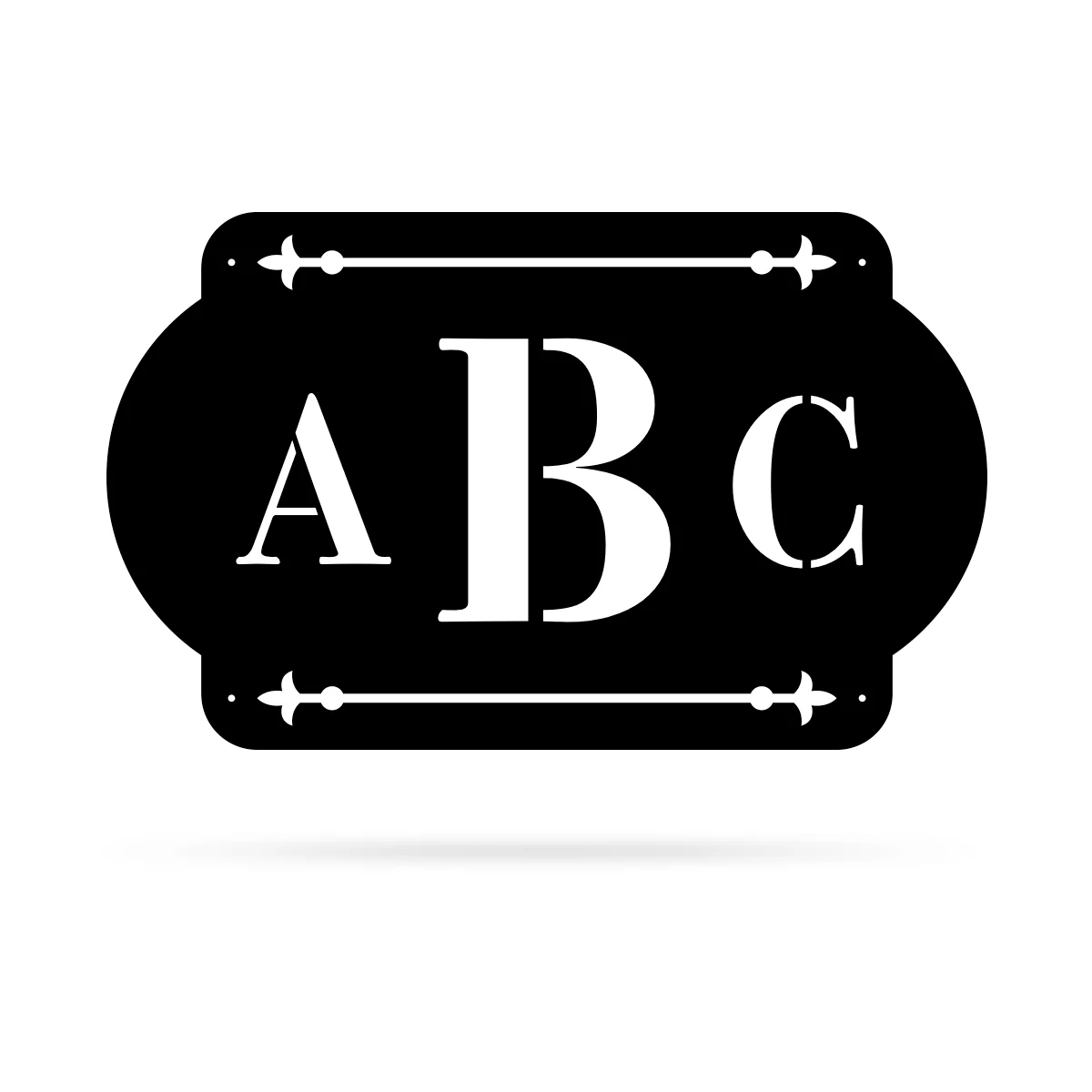 Personalized 3 Letter Monogram - Image 2