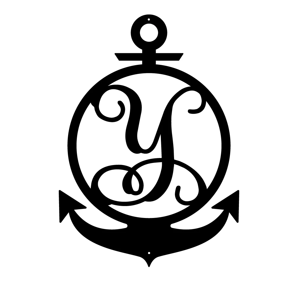 Anchor Initial Monogram - Image 29