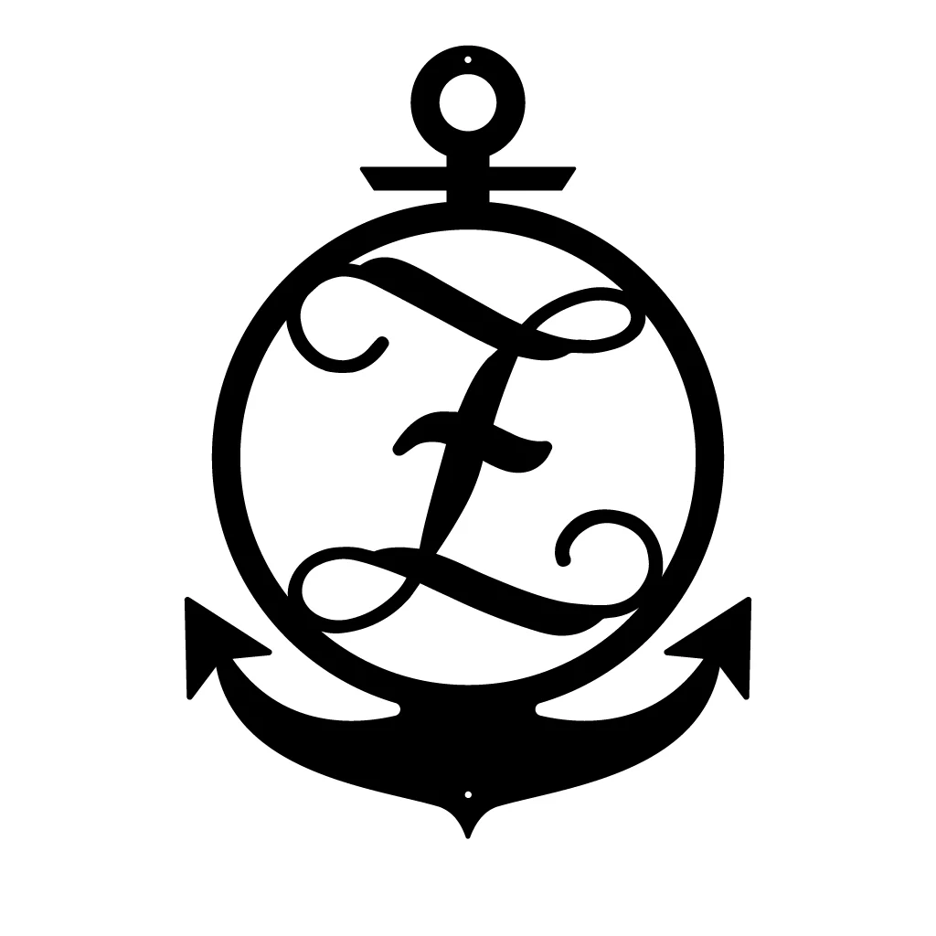 Anchor Initial Monogram - Image 30