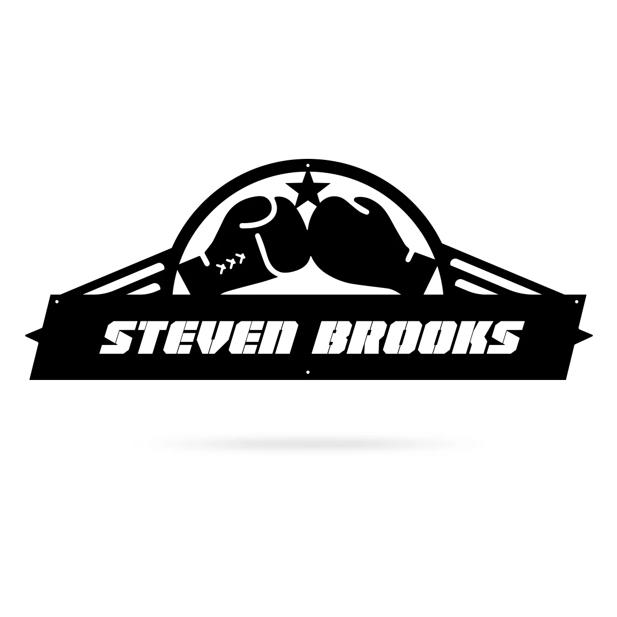 Boxing Gloves Monogram - Image 3