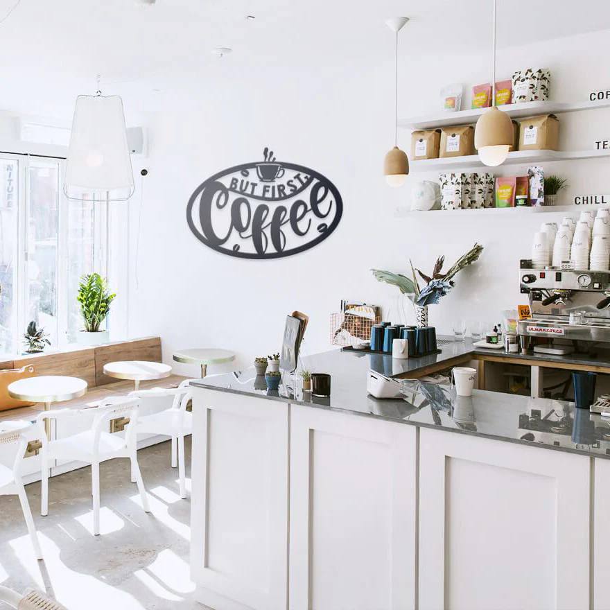 But First, Coffee Sign