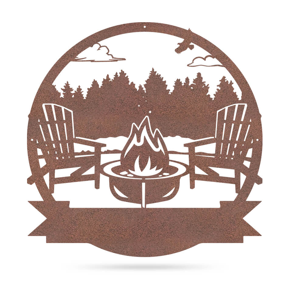 Personalized Campfire Monogram - Image 13