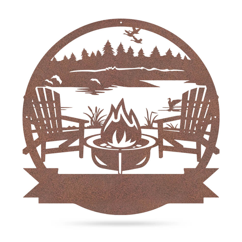 Personalized Campfire Monogram - Image 16
