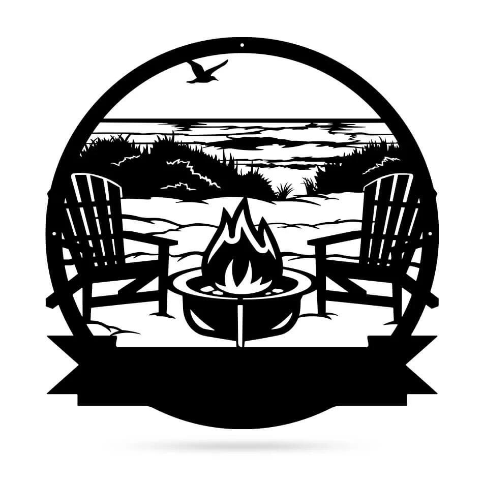 Personalized Campfire Monogram - Image 17