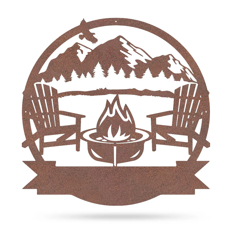 Personalized Campfire Monogram - Image 20