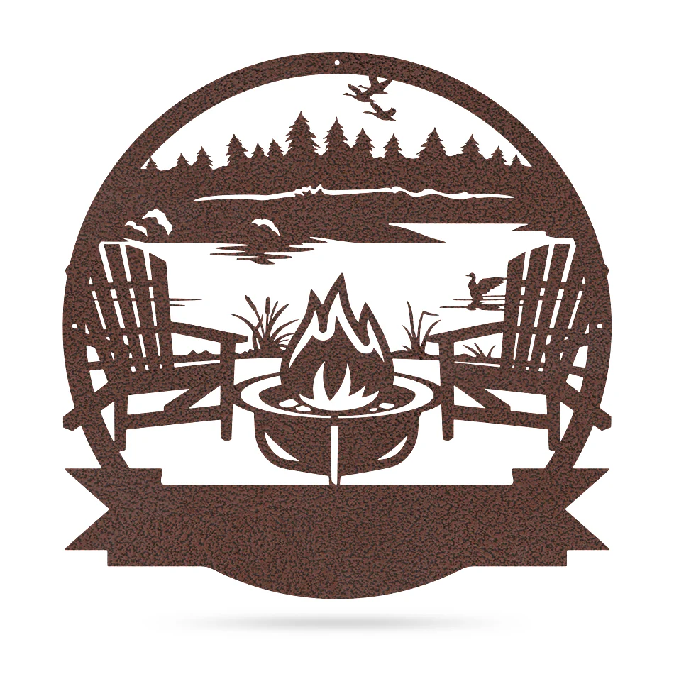 Personalized Campfire Monogram - Image 24