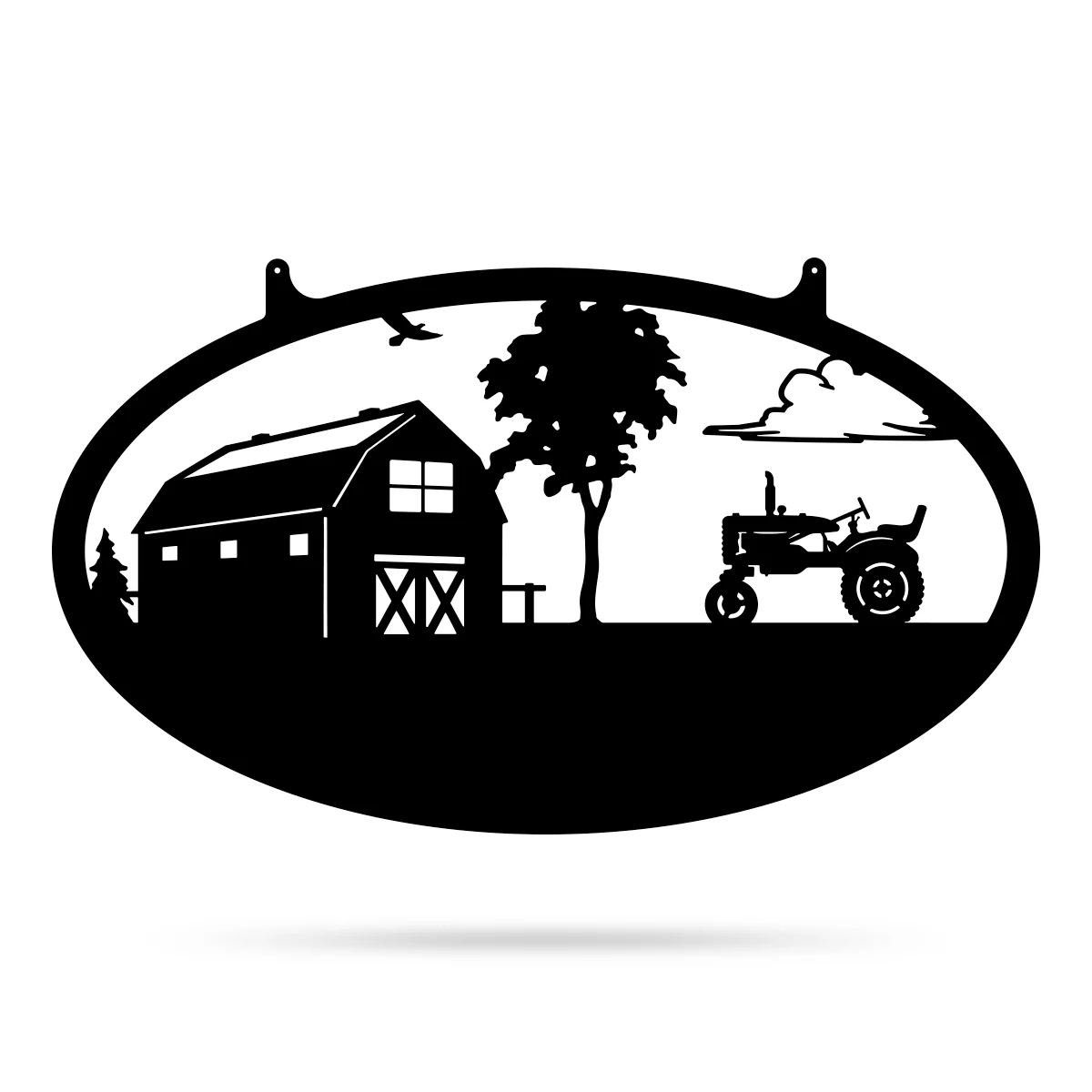 Metal Personalized Choose Your Farm Sign - Image 17