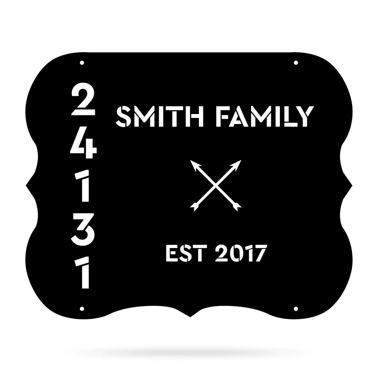 Elegant Address Monogram - Image 3