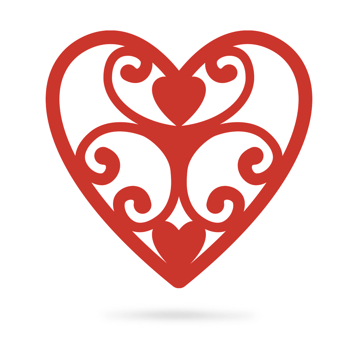 Elegant Heart Wall Art - Image 3