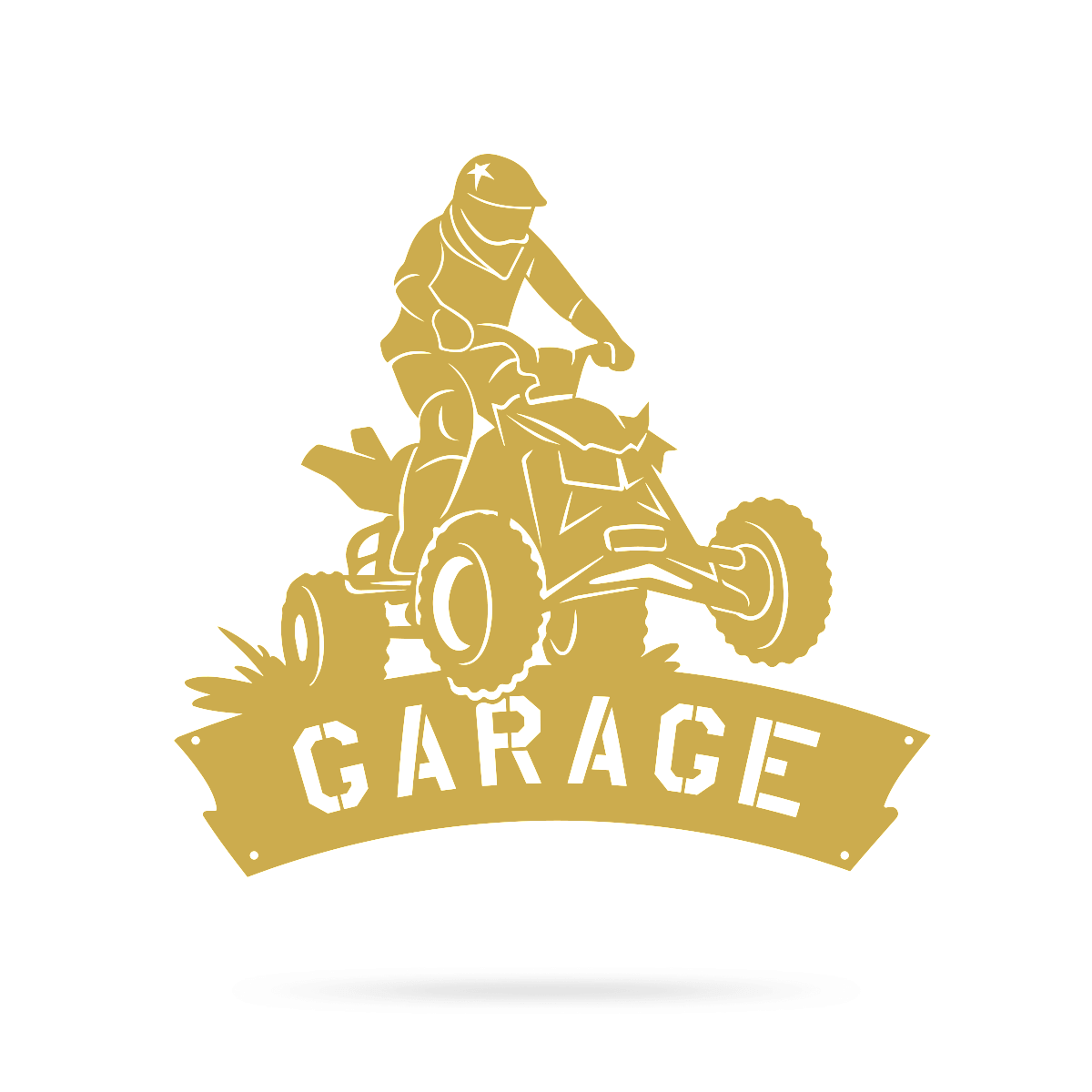Four Wheeler Garage Metal Sign - Image 5