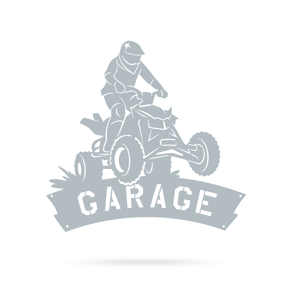 Four Wheeler Garage Metal Sign - Image 6