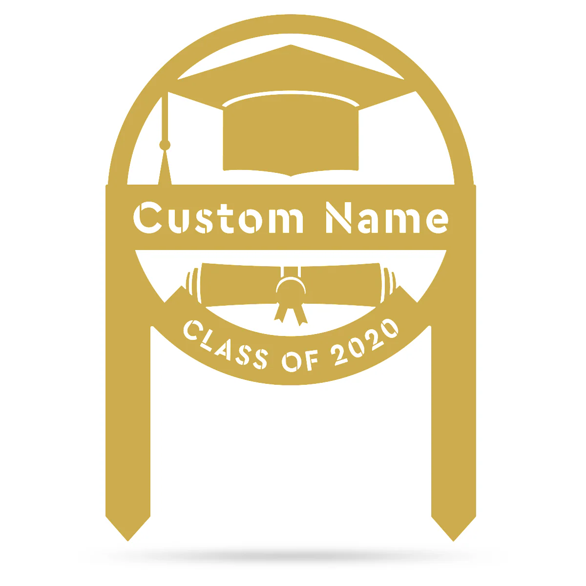 Graduation Monogram Yard Sign - Image 5