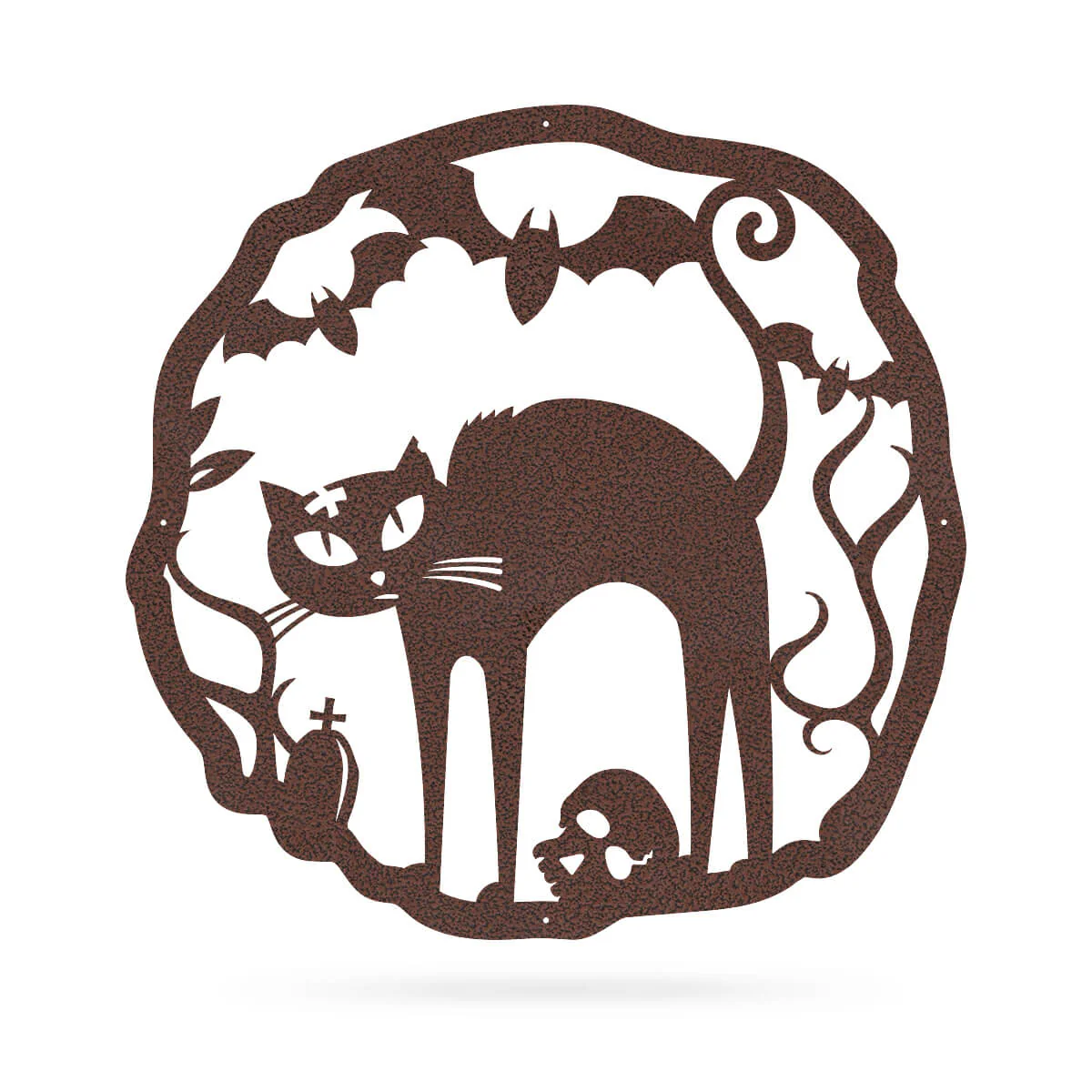 Halloween Cat Wreath - Image 7