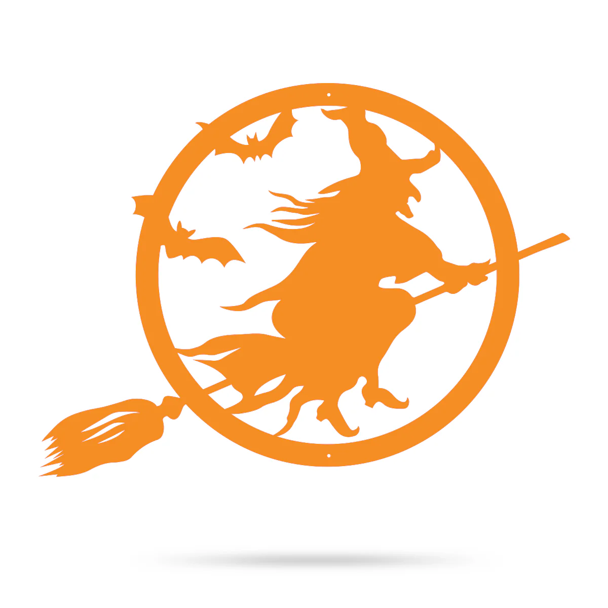 Halloween Witch Riding Broom - Image 5