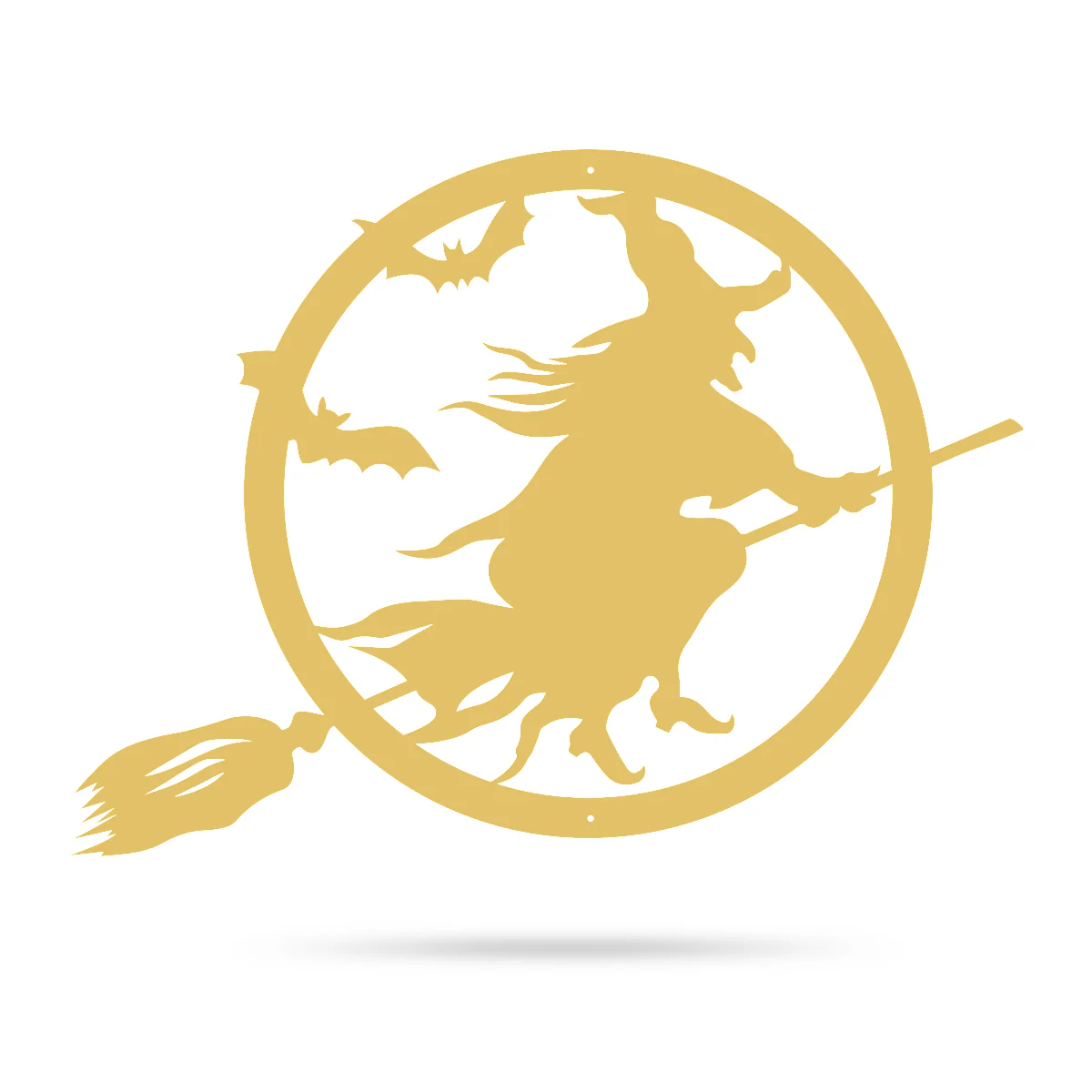 Halloween Witch Riding Broom - Image 7