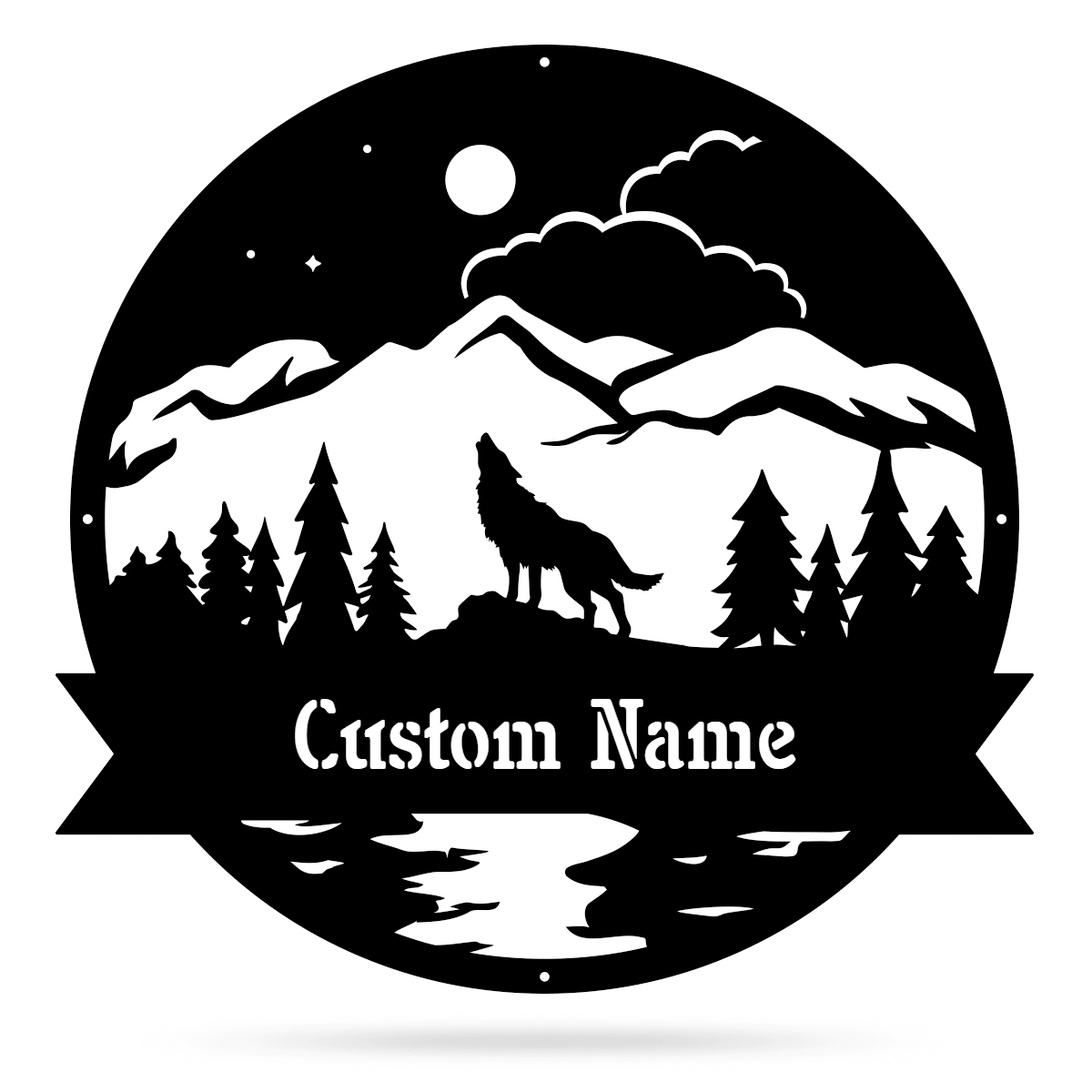 Howling Coyote Monogram - Image 2