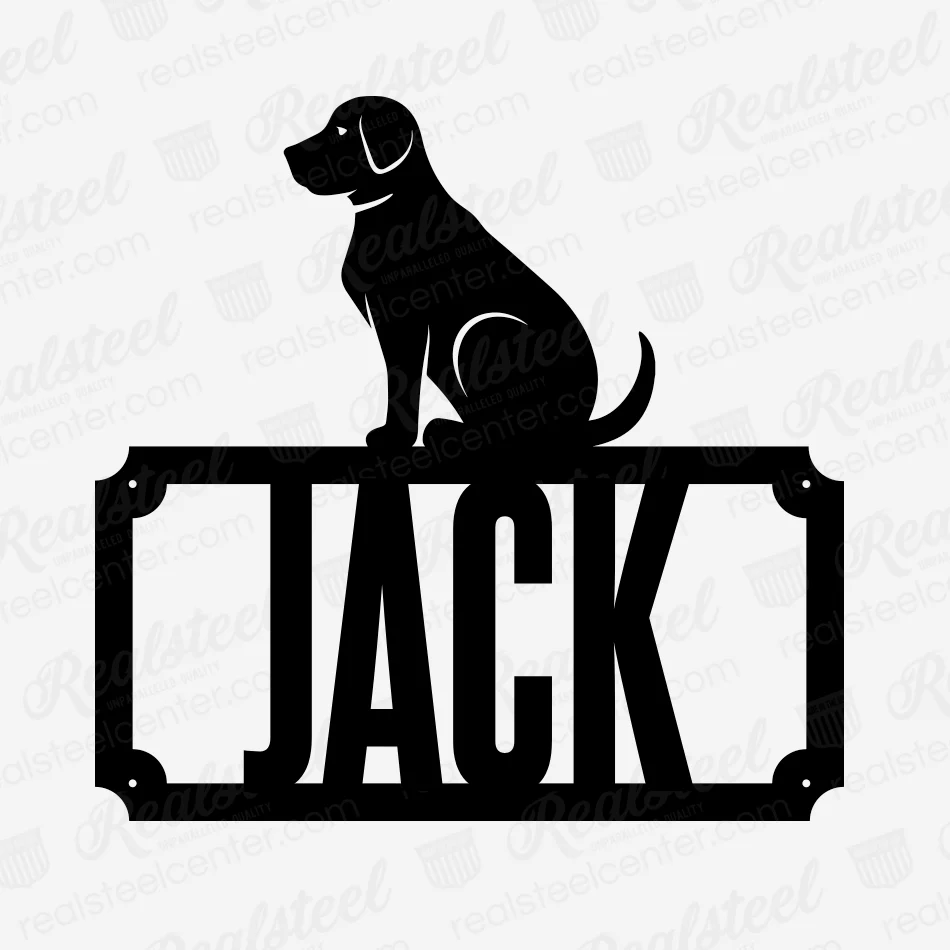 Labrador Home Number Monogram - Image 3