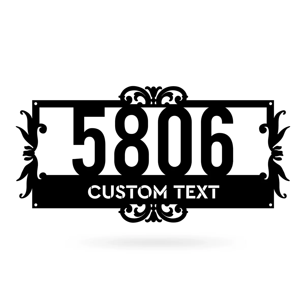 2 Line Address Monogram - Image 4