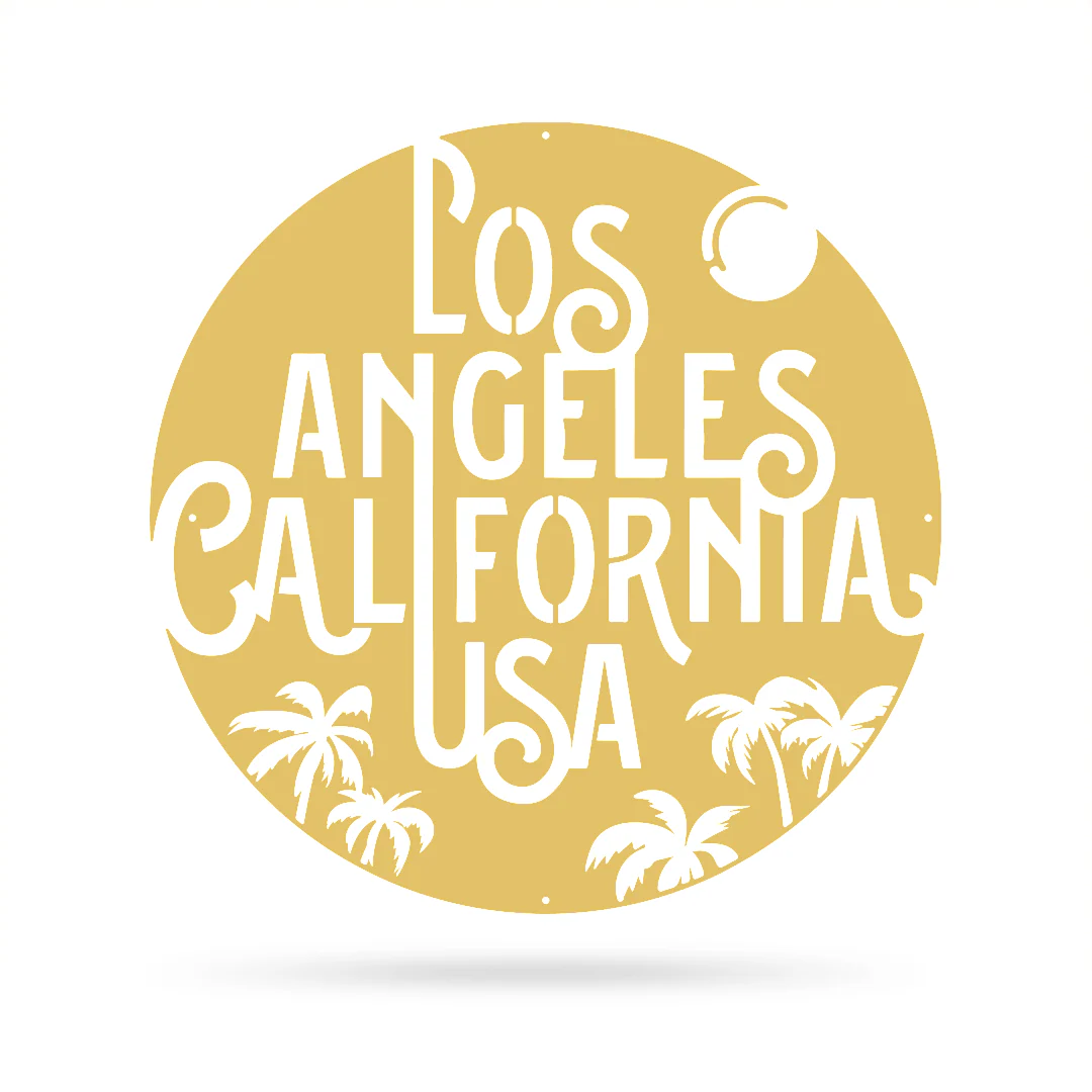 Los Angeles Metal Décor - Image 5