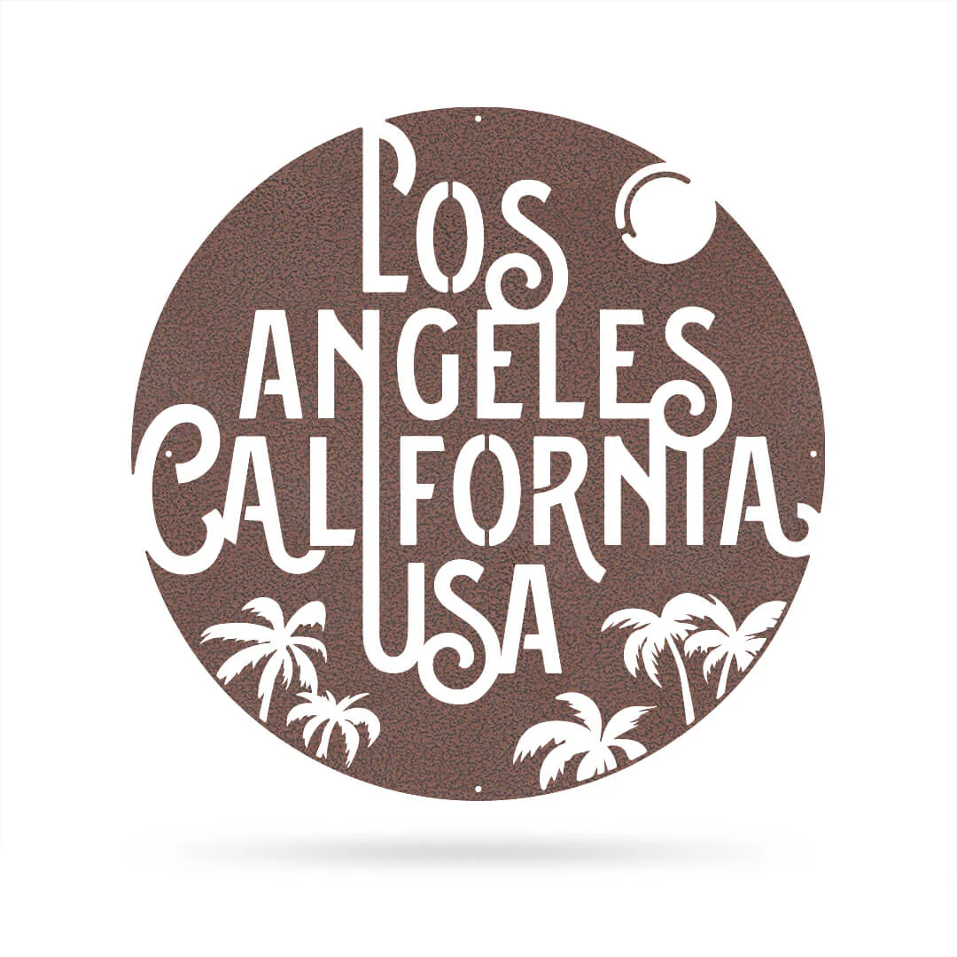 Los Angeles Metal Décor - Image 7