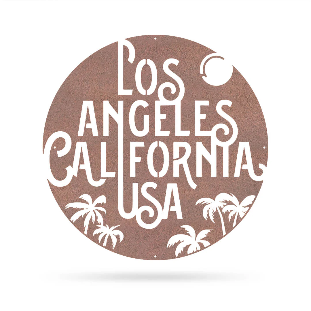 Los Angeles Metal Décor - Image 8