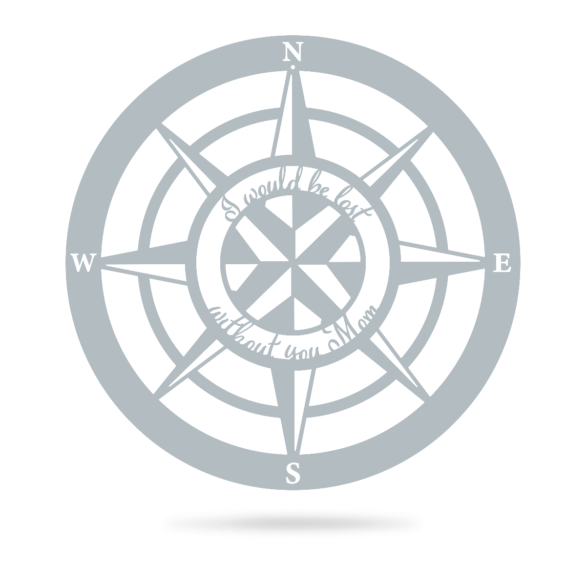 Lost Without Mom Compass Wall Art - Type A - Image 7