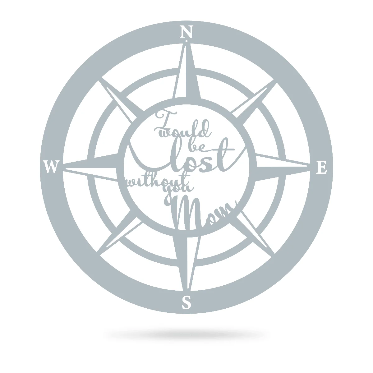 Lost Without Mom Compass Wall Art - Type B - Image 7