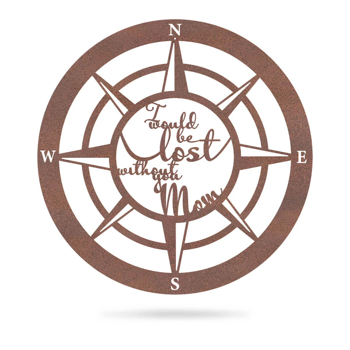 Lost Without Mom Compass Wall Art - Type B - Image 9