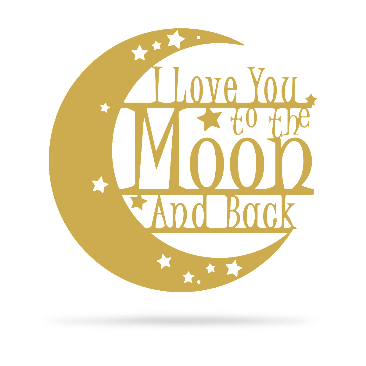 Love You To The Moon Wall Art - 2nd Ed - Image 3
