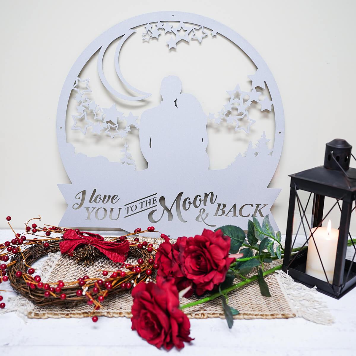 Love You To The Moon Wall Art - Image 5