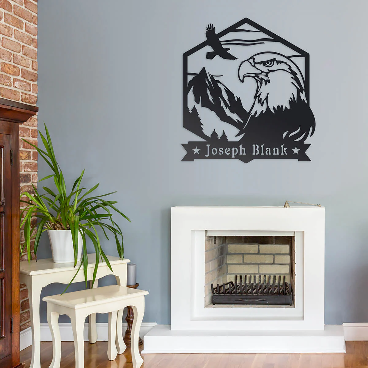Majestic Bald Eagle Monogram - Image 3