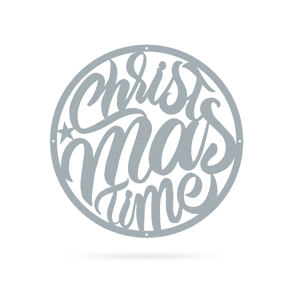 Merry Christmas Holiday Steel Sign - Image 19