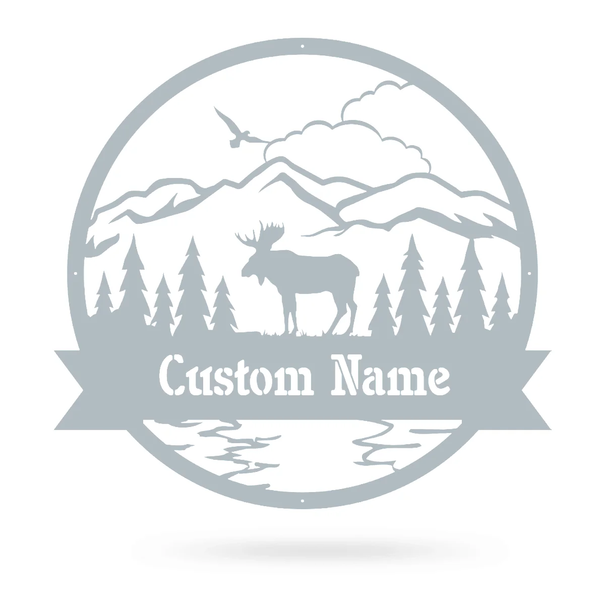 Great Outdoors Moose Monogram - Image 10
