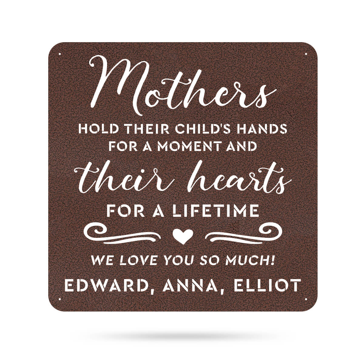 Mothers Hold Their Child's Hearts Wall Art - Image 7