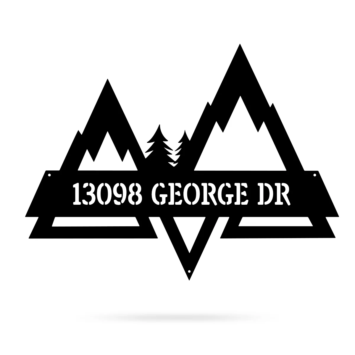 Mountains Split Monogram - Image 7
