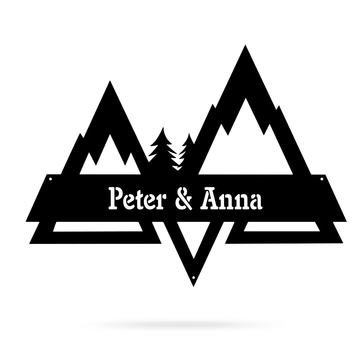 Mountains Split Monogram - Image 9