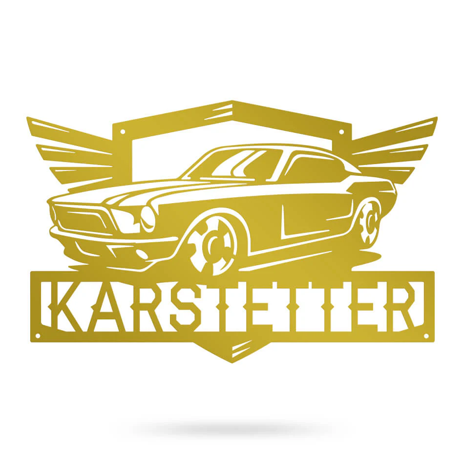Muscle Car Monogram - Image 4