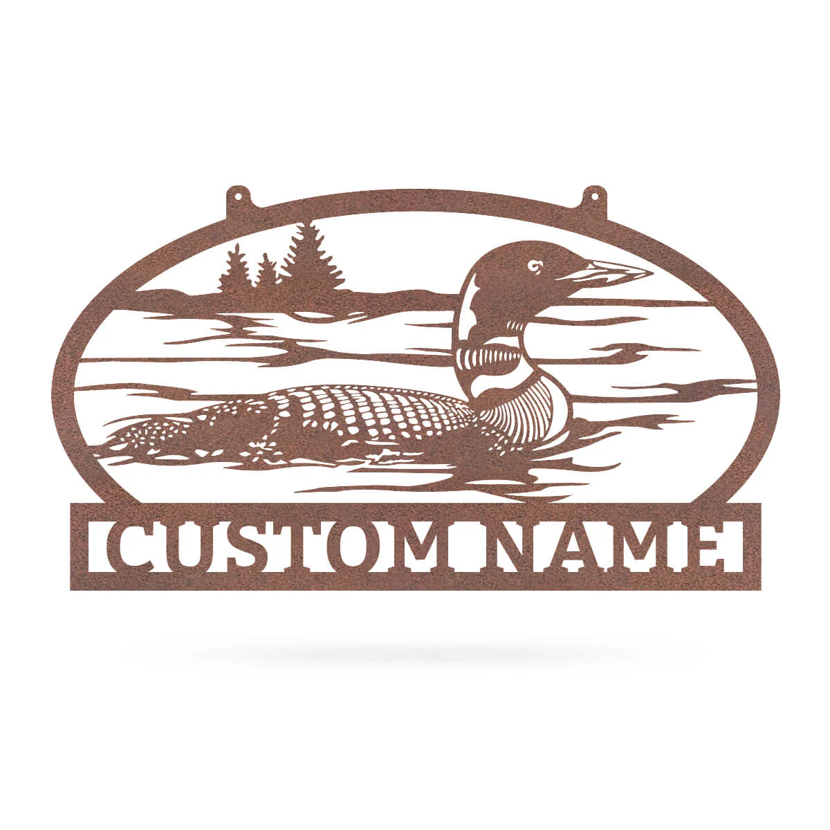 Outdoor Sign with Loon - Image 12