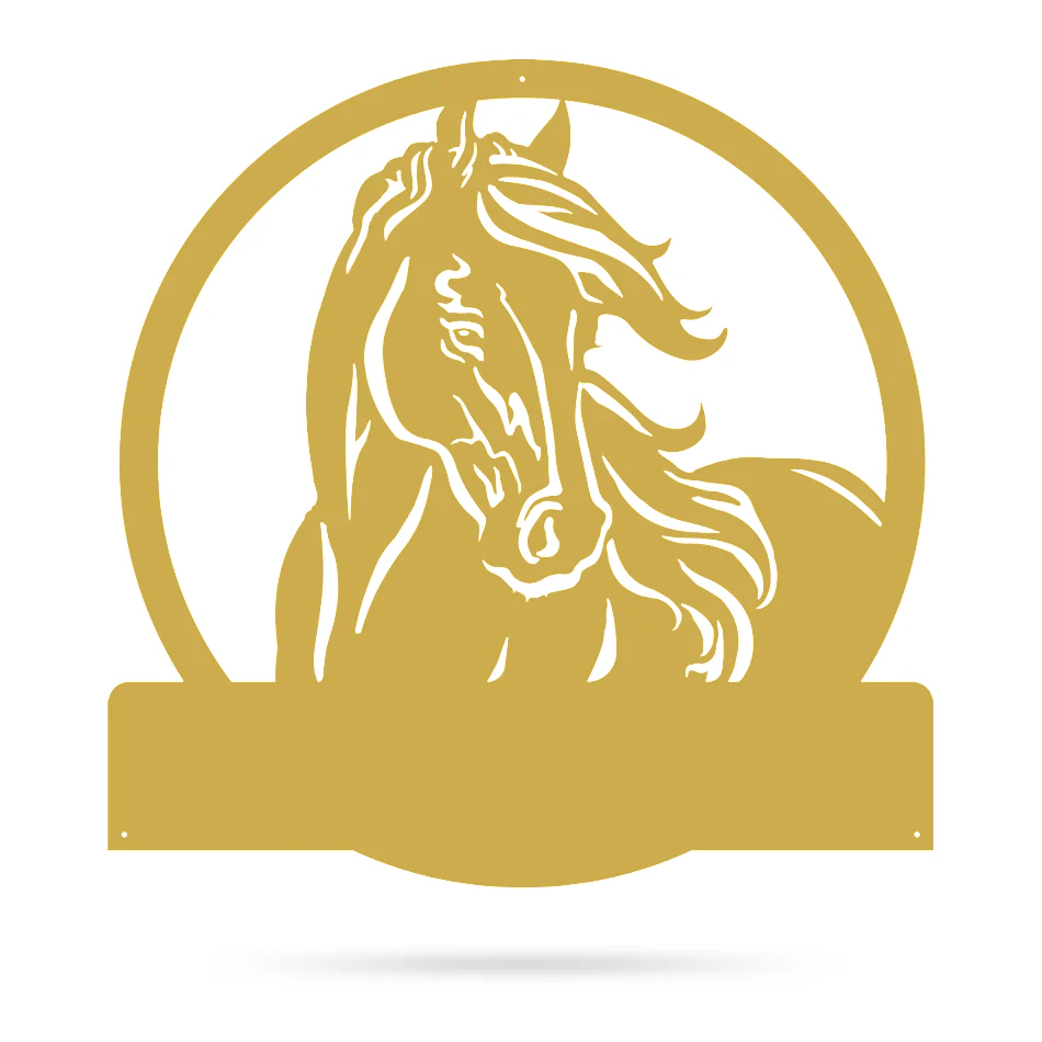 Personalized Horse Ranch Sign - Image 10