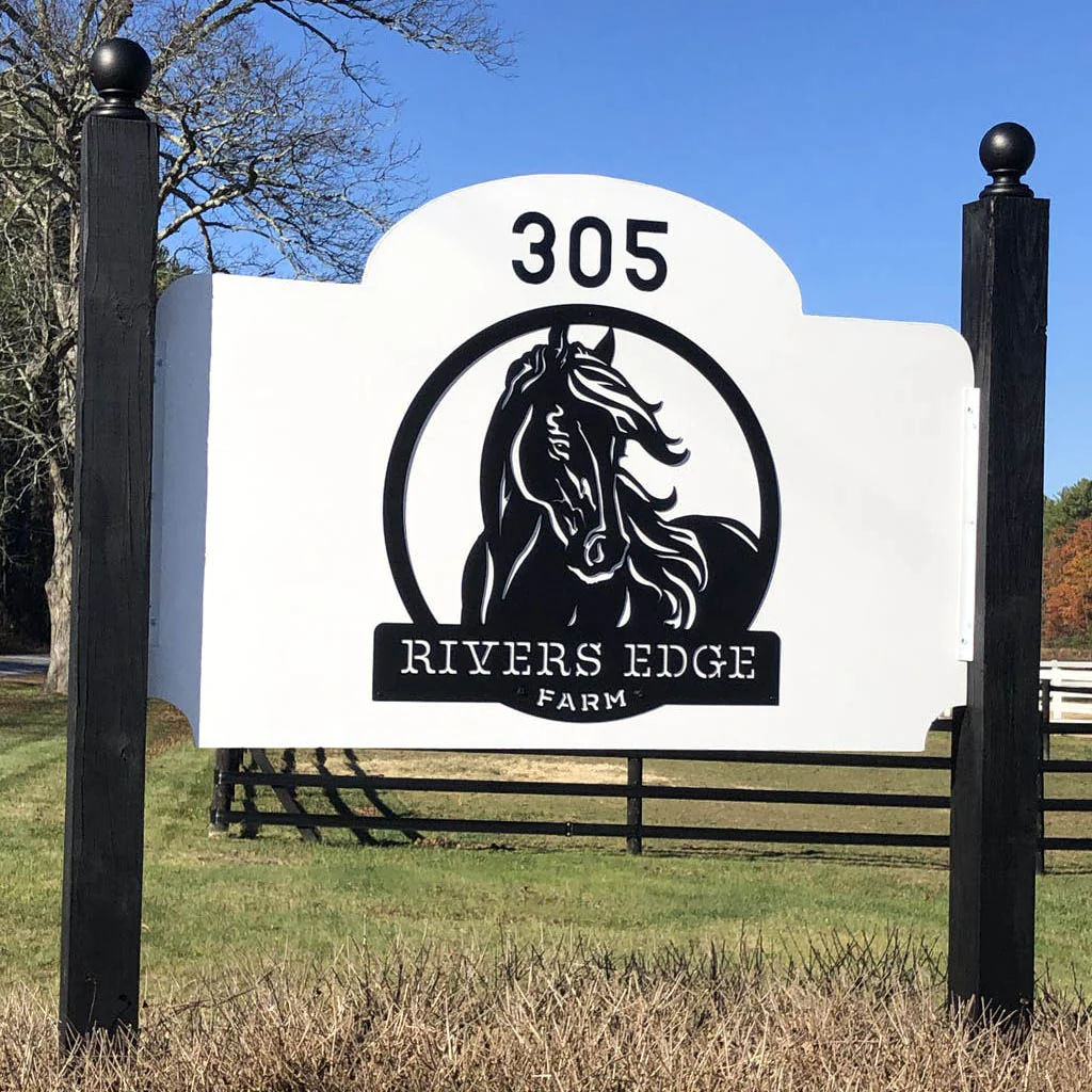 Personalized Horse Ranch Sign - Image 4