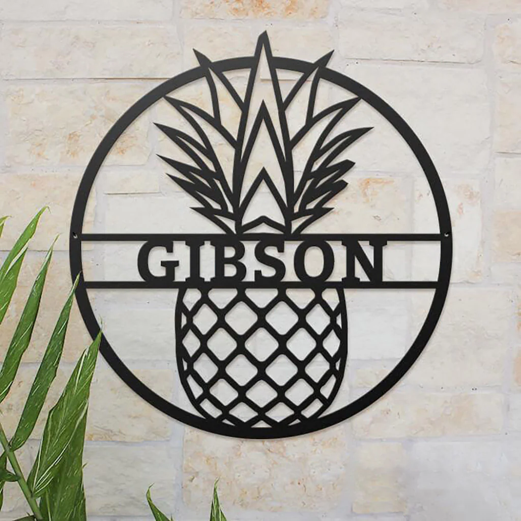 Personalized Last Name Pineapple Monogram - Image 6