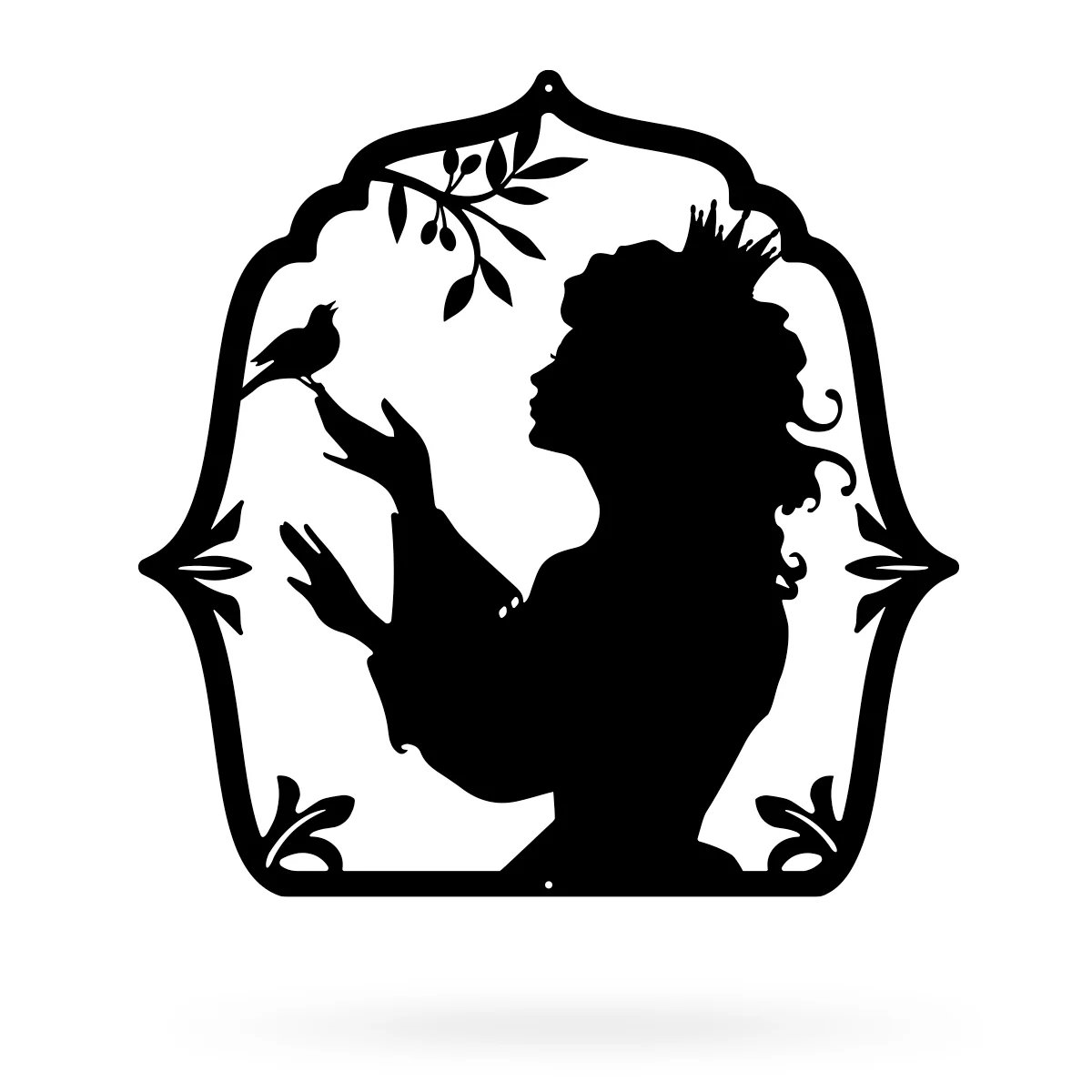 Princess Silhouette Wall Art - Image 2