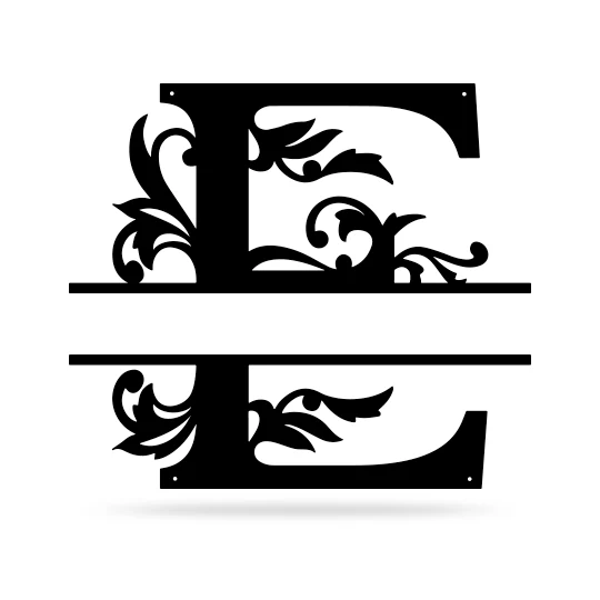 Split Letter Name Monogram - Image 11