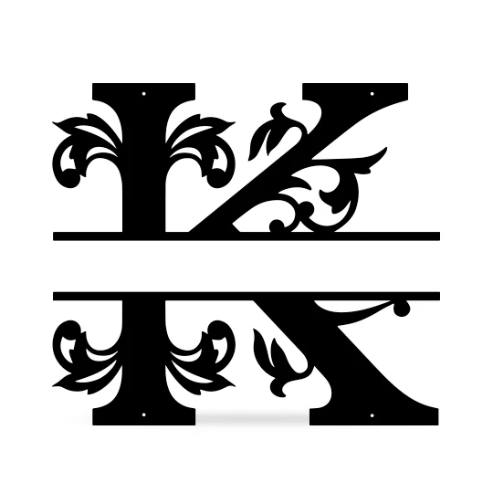 Split Letter Name Monogram - Image 17