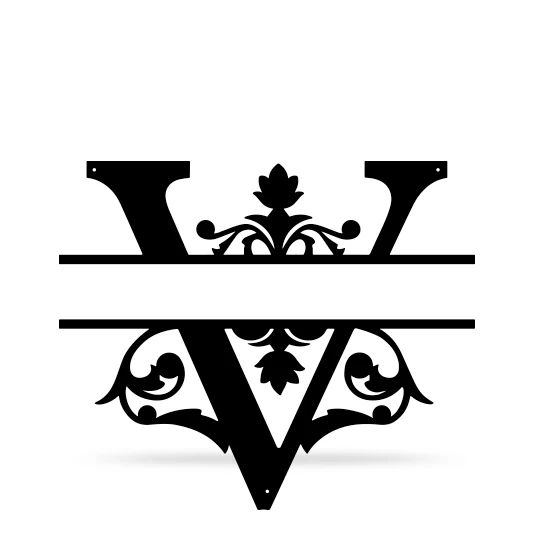 Split Letter Name Monogram - Image 28
