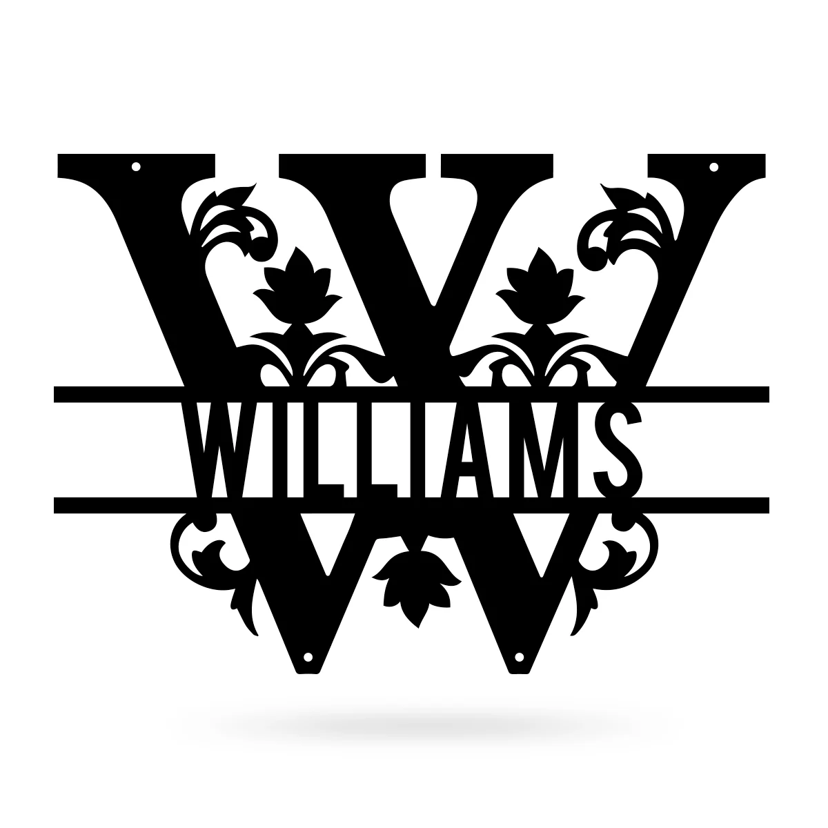 Split Letter Name Monogram - Image 3