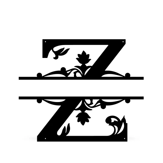 Split Letter Name Monogram - Image 32